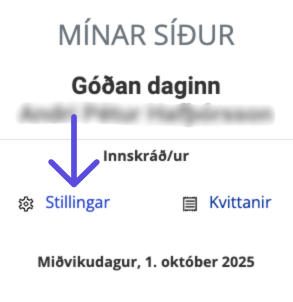 Stillingar